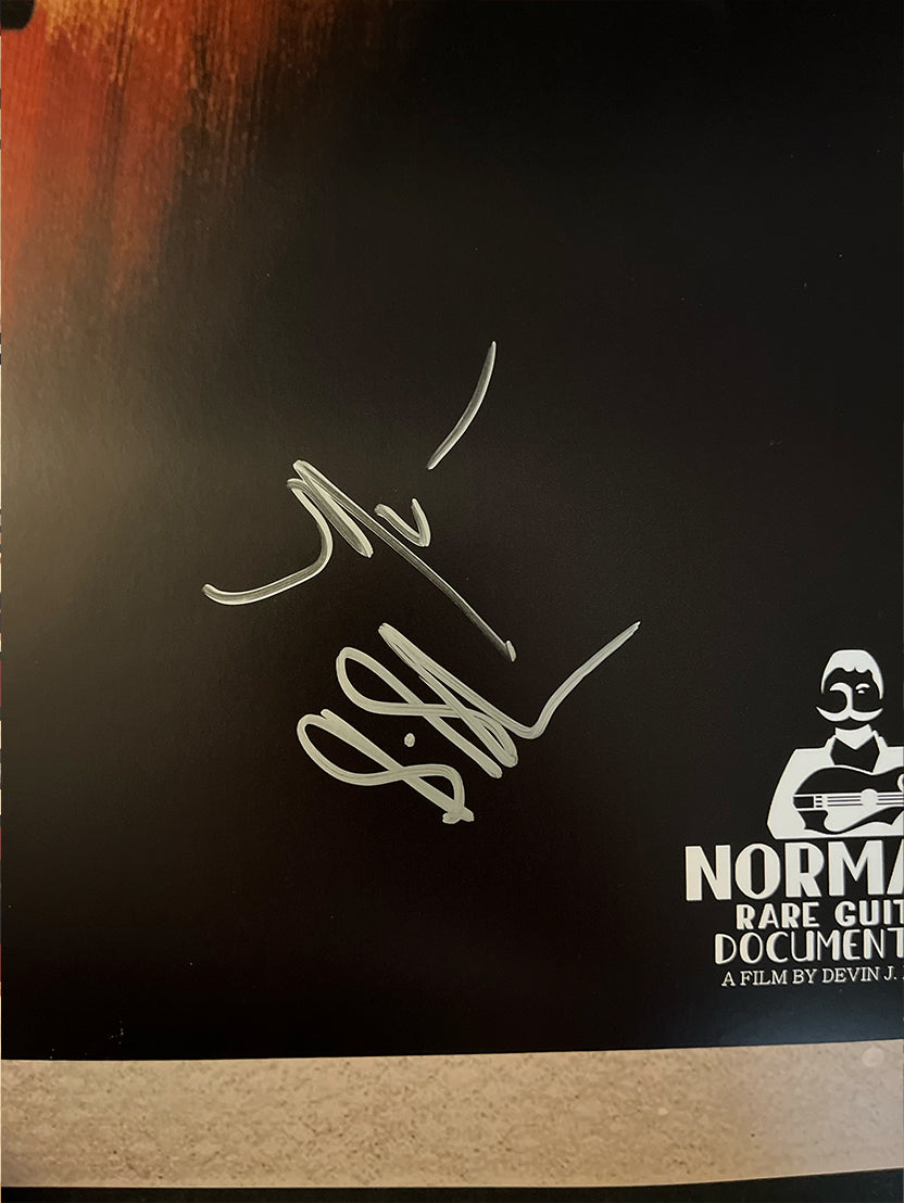 Norman's Rare Guitars Documentary Poster [Acoustic Vintage Player] *LIMITED EDITION* 18x24