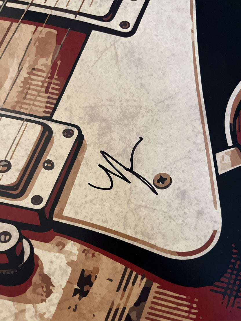 Norman's Rare Guitars Documentary Poster [Electric Vintage Player] *LIMITED EDITION* 18x24