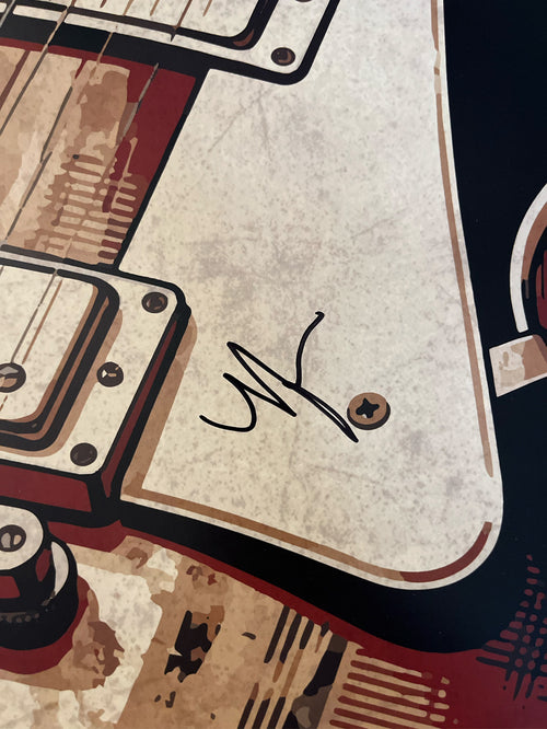 Norman's Rare Guitars Documentary Poster [Electric Vintage Player] *LIMITED EDITION* 18x24