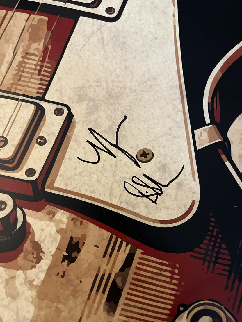 Norman's Rare Guitars Documentary Poster [Electric Vintage Player] *LIMITED EDITION* 18x24