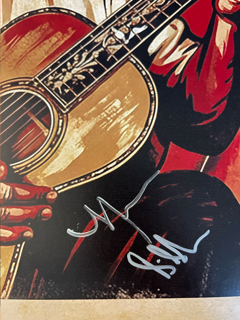 Norman's Rare Guitars Documentary Poster [The Great Wall of Guitars] *LIMITED EDITION* 18x24