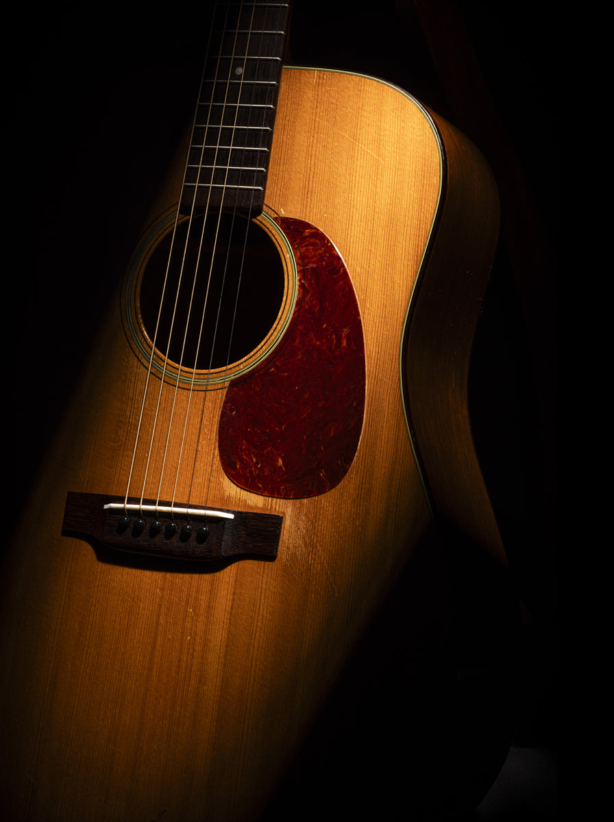 Vintage Guitar Fine Art Photography Print [Acoustical Calm] 12x18