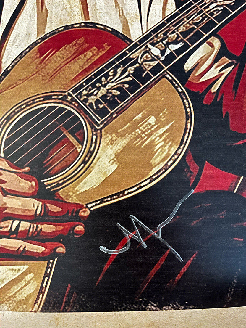 Norman's Rare Guitars Documentary Poster [The Great Wall of Guitars] *LIMITED EDITION* 18x24