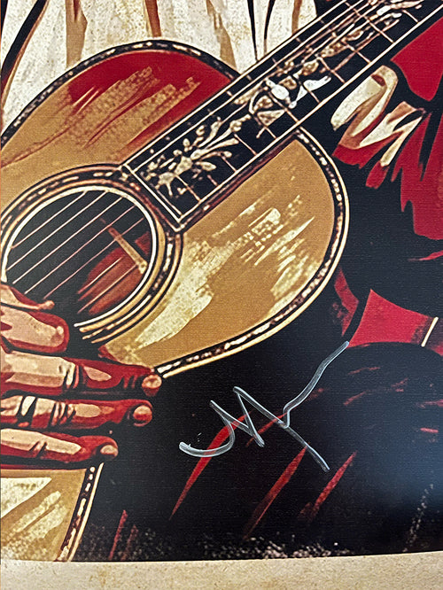 Norman's Rare Guitars Documentary Poster [The Great Wall of Guitars] *LIMITED EDITION* 18x24